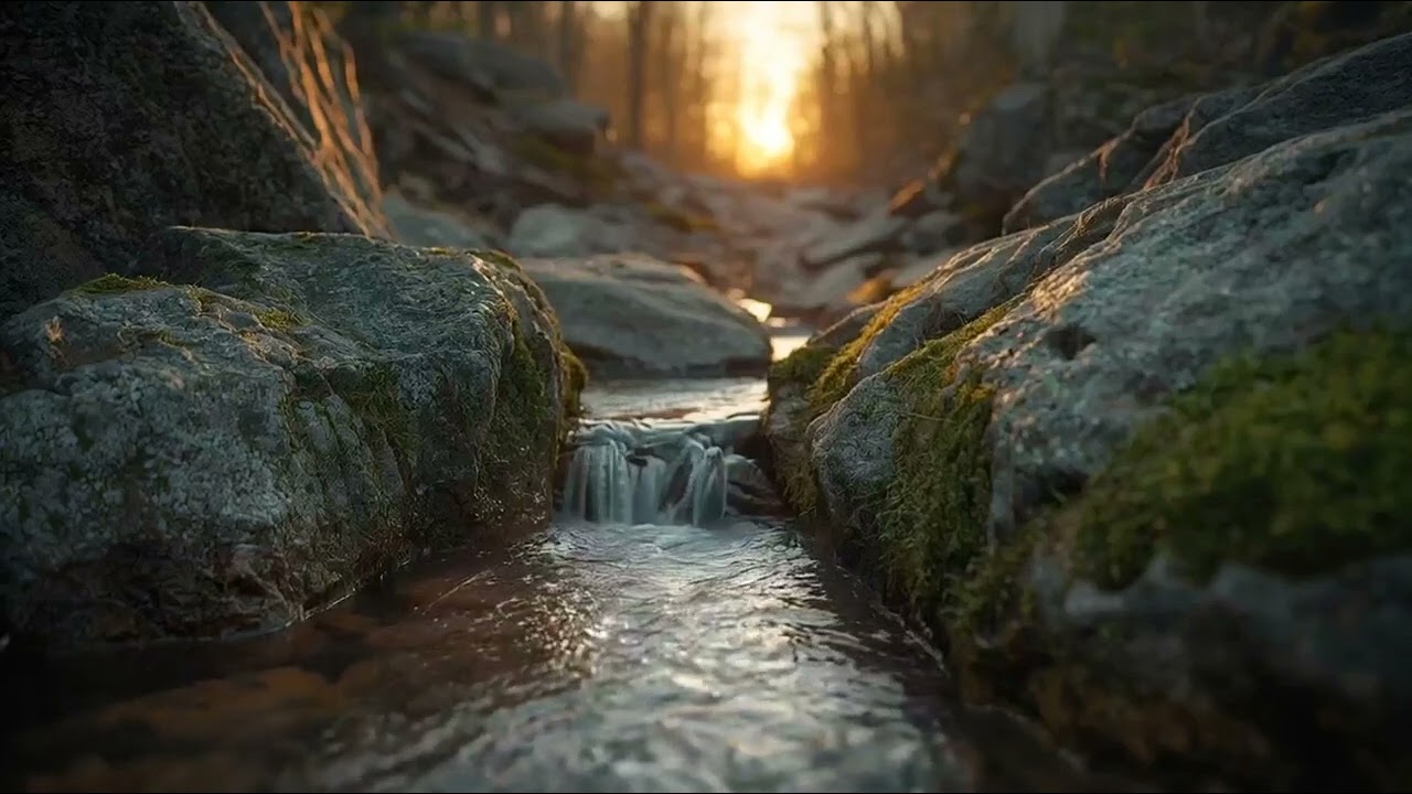 Struggling to Sleep? This Gentle River Sound Will Calm You Instantly