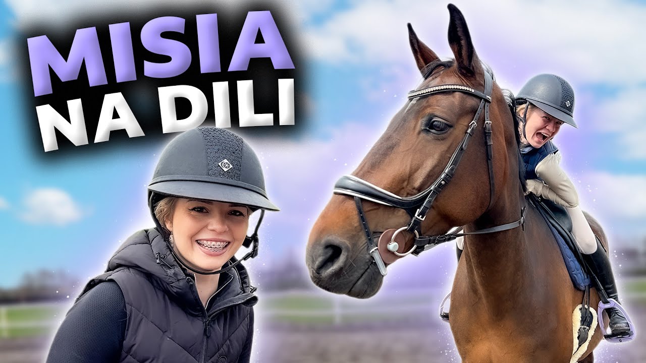 WIOSENNA JAZDA NA DILI! 🤩 | Cały dzień w stajni