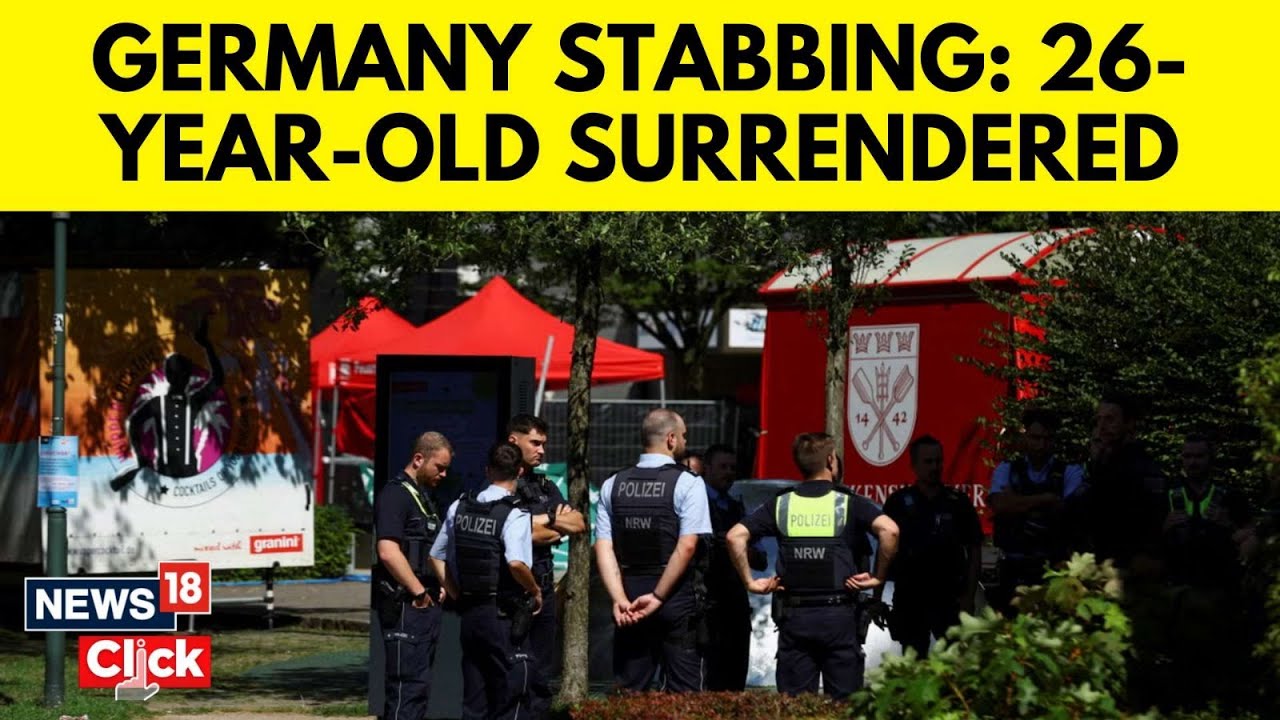 Solingen Attack: Syrian Man Surrenders To Police And Confesses To Germany Stabbing Attack | N18G