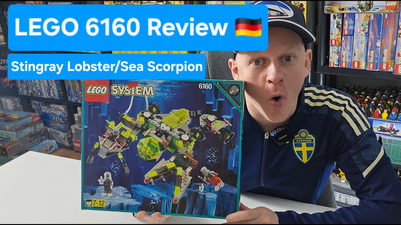 LEGO 6160 Review - Stingray Lobster/Sea Scorpion