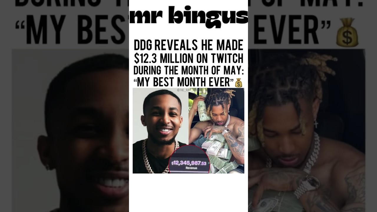 DDG Streamer Makes $12,345,987 in a Month! #Shorts #TwitchFail #trending #streamersworldwide #ddg