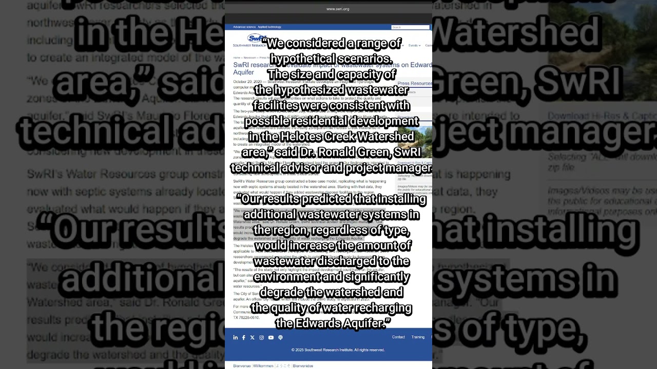 TPRs The Source on The Science being ignored by SAWS