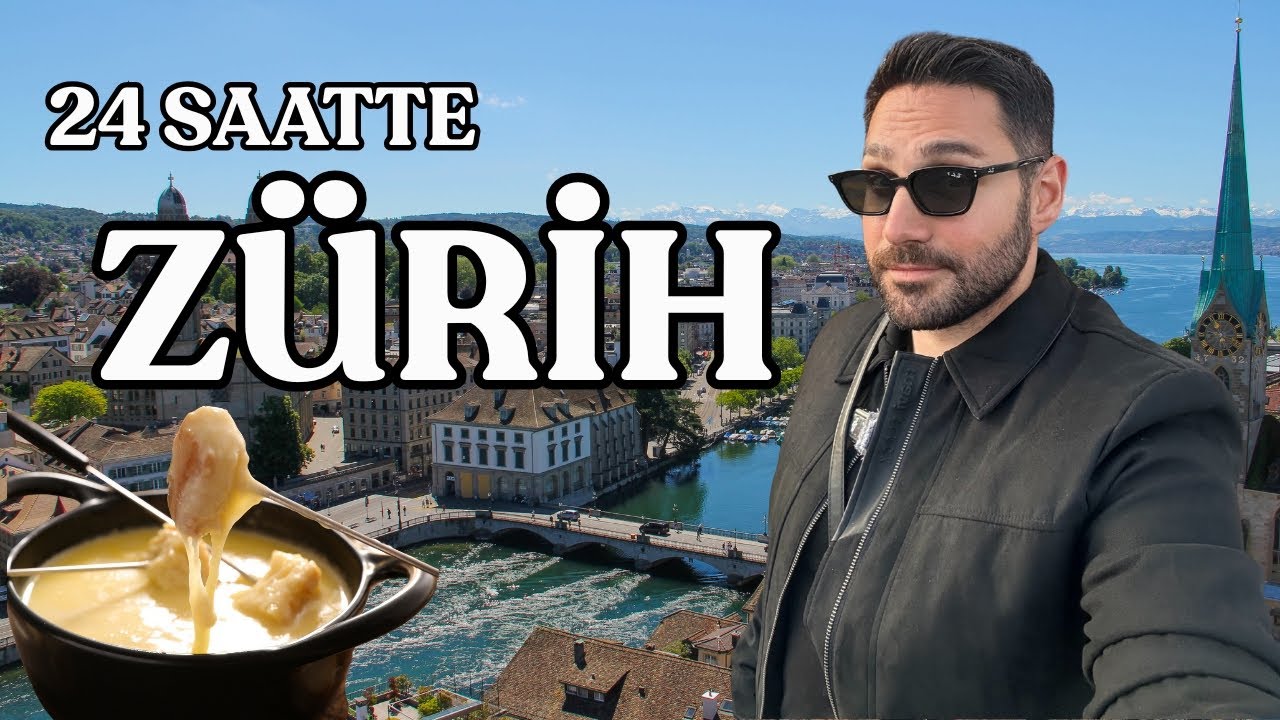 Zürih VLOG Gezi Rehberi 🇨🇭 | Zürih Gölü, Eski Şehir, İsviçre Mutfağı & Çikolata Tramvayı 🍫🧀🚋