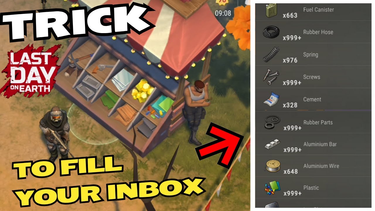 USE THIS SIMPLE TRICK TO FILL YOUR INBOX WITH OP LOOT Last Day on Earth
