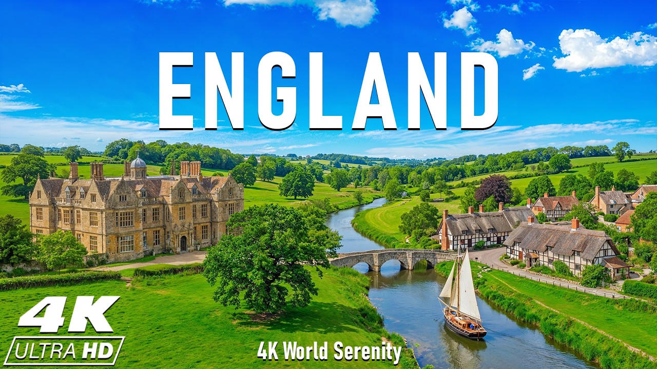 England 4K – Explore Historic Cities, Rolling Countryside & Timeless British Landscapes