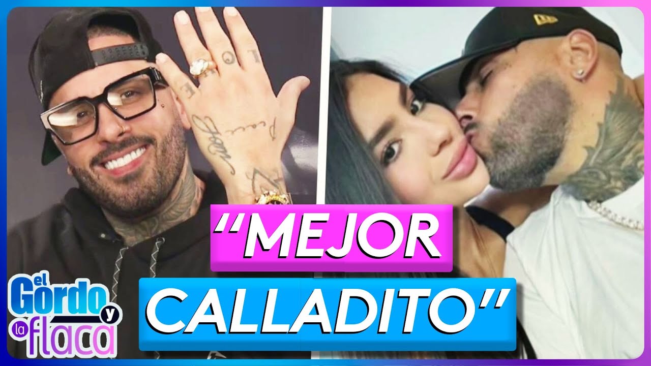 Nicky Jam confirma que se casó y por qué no quiso hacer un 