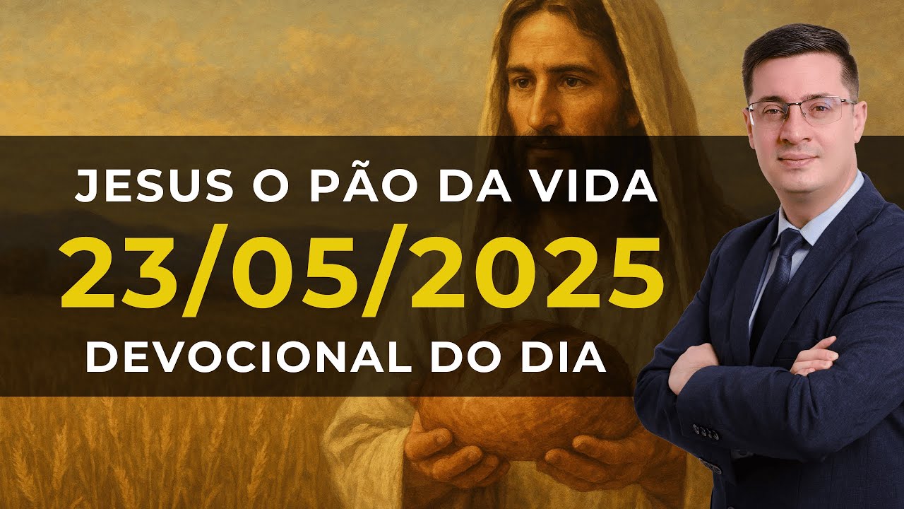 JESUS, o Pão da vida  (João 6:35) | Palavra do dia | Luiz Barreto