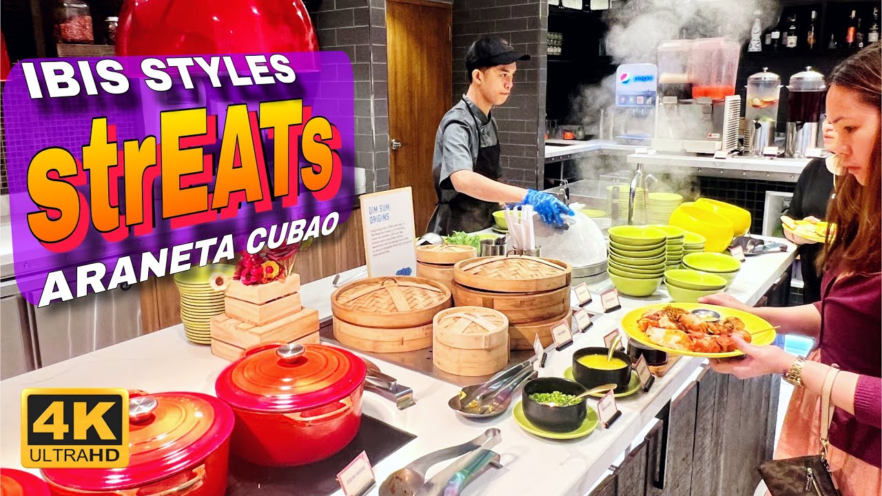 Наслаждайтесь шведским столом strEATs: кулинарное путешествие в IBIS STYLES Araneta City Cubao 🇵🇭 |