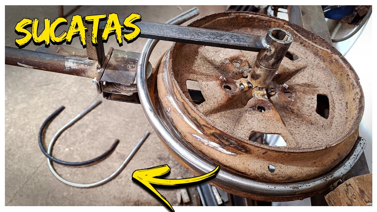 Monte sua Fábrica de Cadeiras com Esse Curvador de Roda de Carro, Como fazer "Tipo" uma Calandra.