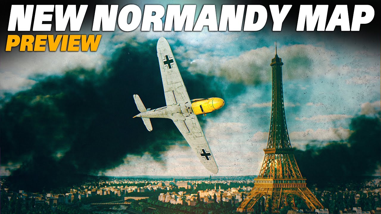 New Normandy Map Preview | Digital Combat Simulator | DCS |