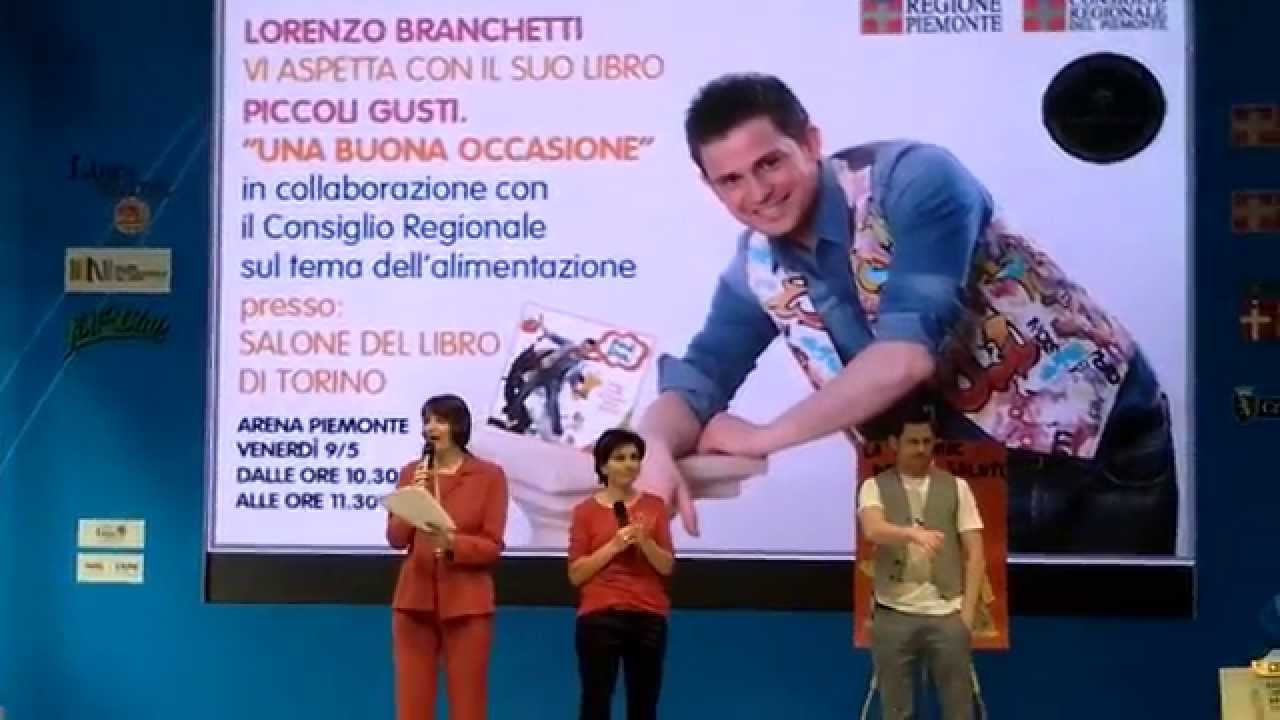 Lorenzo Branchetti (alias Milo Cotogno) al Salone del Libro di Torino