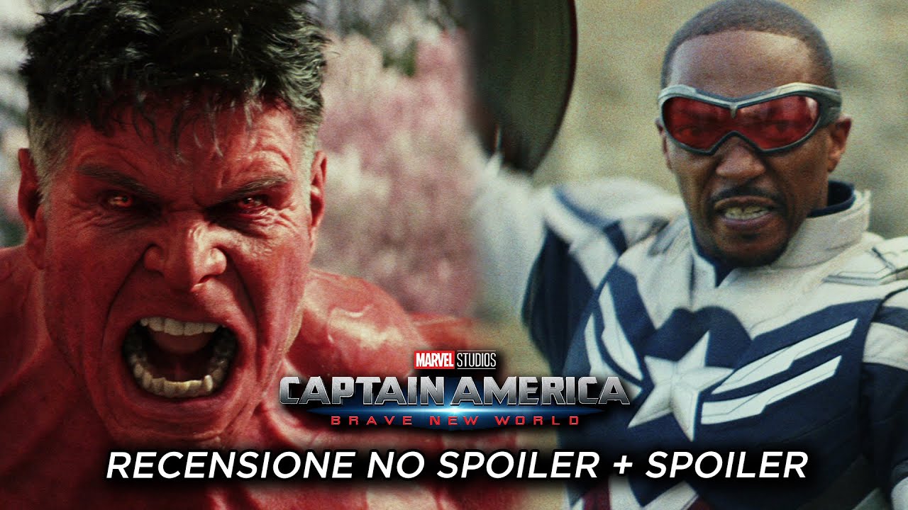 CAPTAIN AMERICA BRAVE NEW WORLD - RECENSIONE NO SPOILER + SPOILER