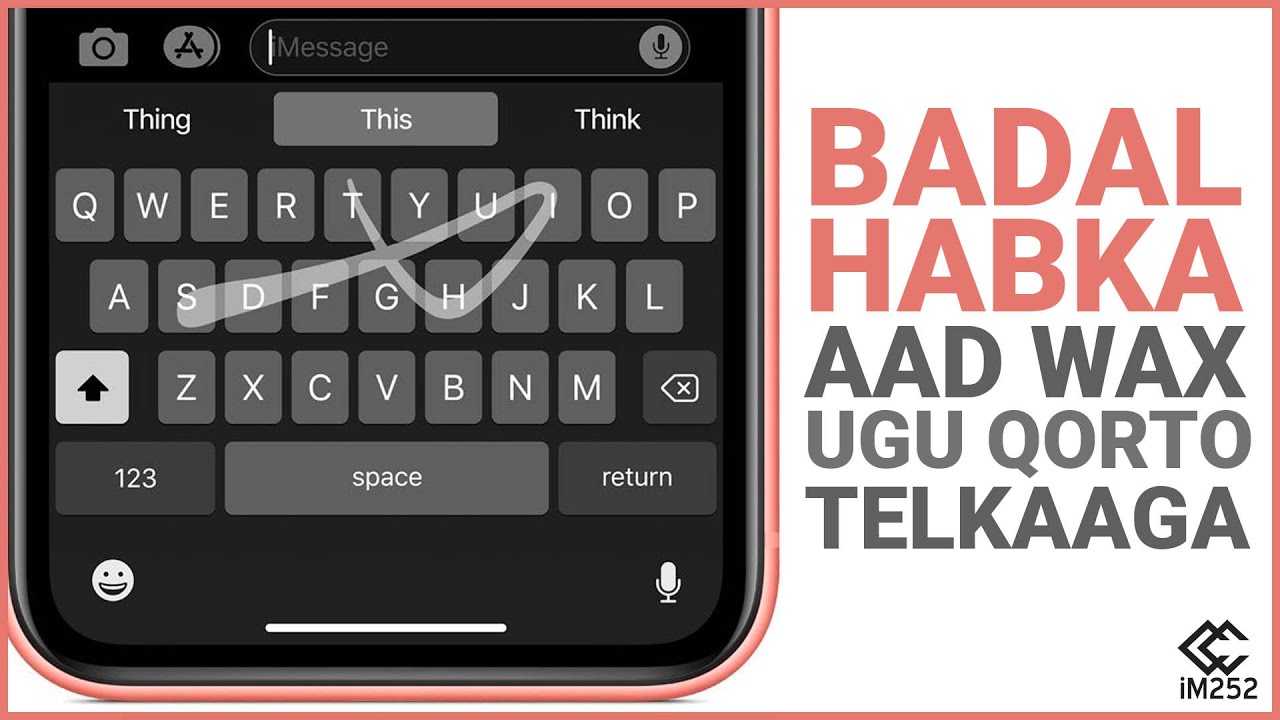 Habka ugu degdegsan ee aad wax ugu qoran karto telefoonkaaga