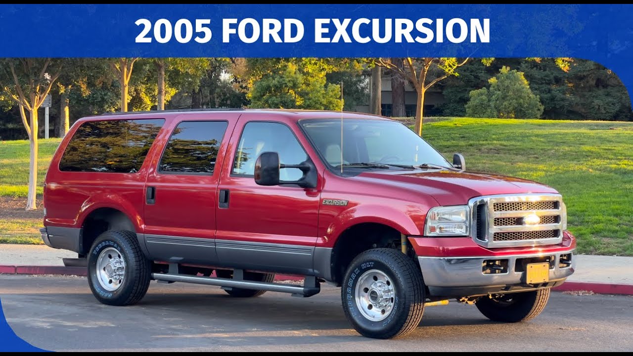 2005 FORD EXCURSION - Exterior and interior videos