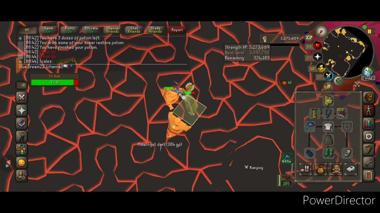 Fire Cape Attempt 4 Blue Dream22 OSRS