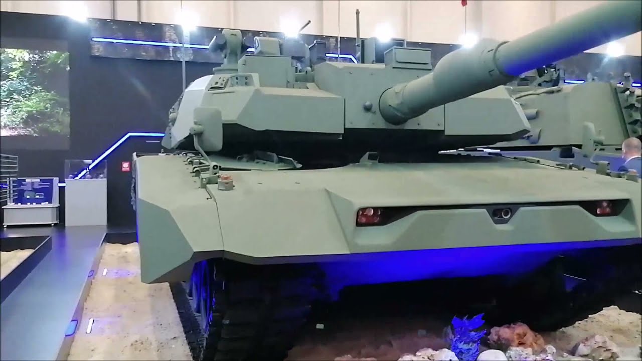 BMC'NİN ÜRETTİĞİ ALTAY TANKI VE LEOPARD İLE FIRTINA OBÜSÜNE UYGULANMIŞ ALTAY TANKI VERSİYONLARI