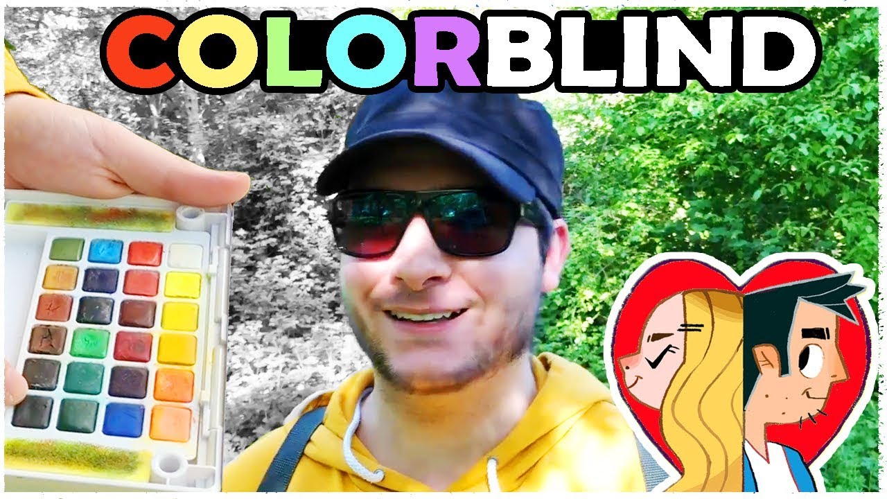 COLOR BLIND ARTIST - Trying Enchroma Glasses!