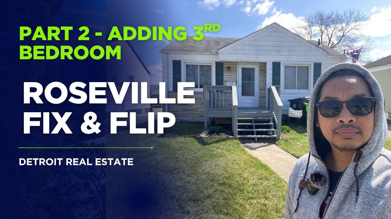 PART 2 Turning a 2-Bedroom into a 3-Bedroom | Roseville Rehab Walkthrough