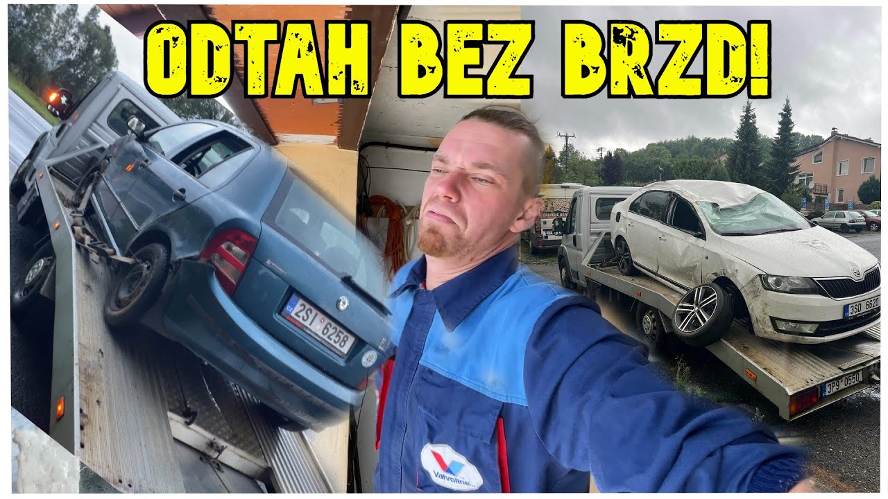 Odtahovka HELGA v plném vytížení - Opět rozbité SCUDO i HELGA - MišMaš vlog 119 #bezkomprese