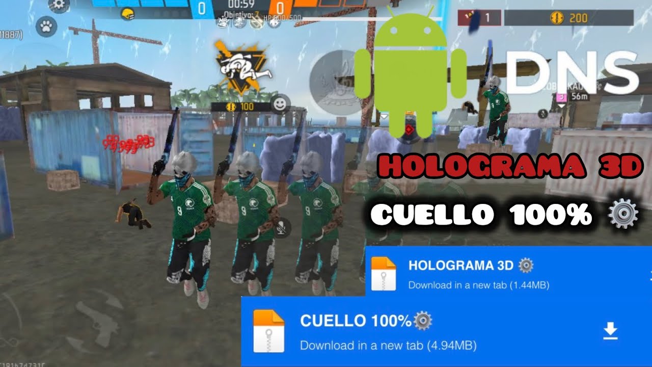 AIMBOT 100% CUELLO PARA ANDROID ⚙