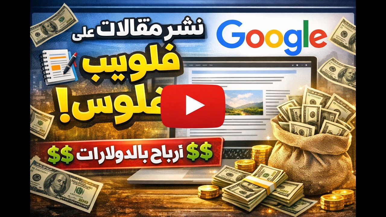 ازاي تنشر مقالات علي جوجل بطريقه سهله