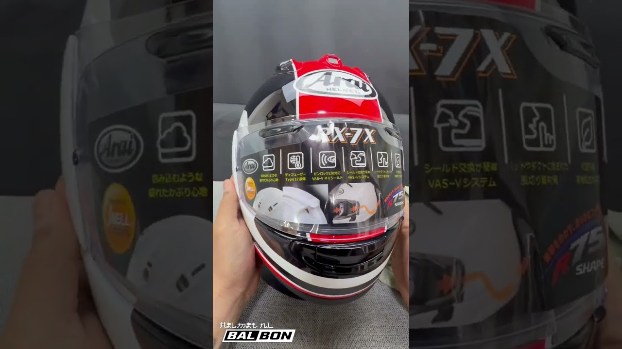 ARAI RX-7X TAIRA REPLICA RED