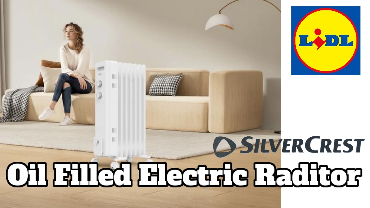 Lidl's Oil Filled Radiator | The CHEAPEST Way to Heat a Room?