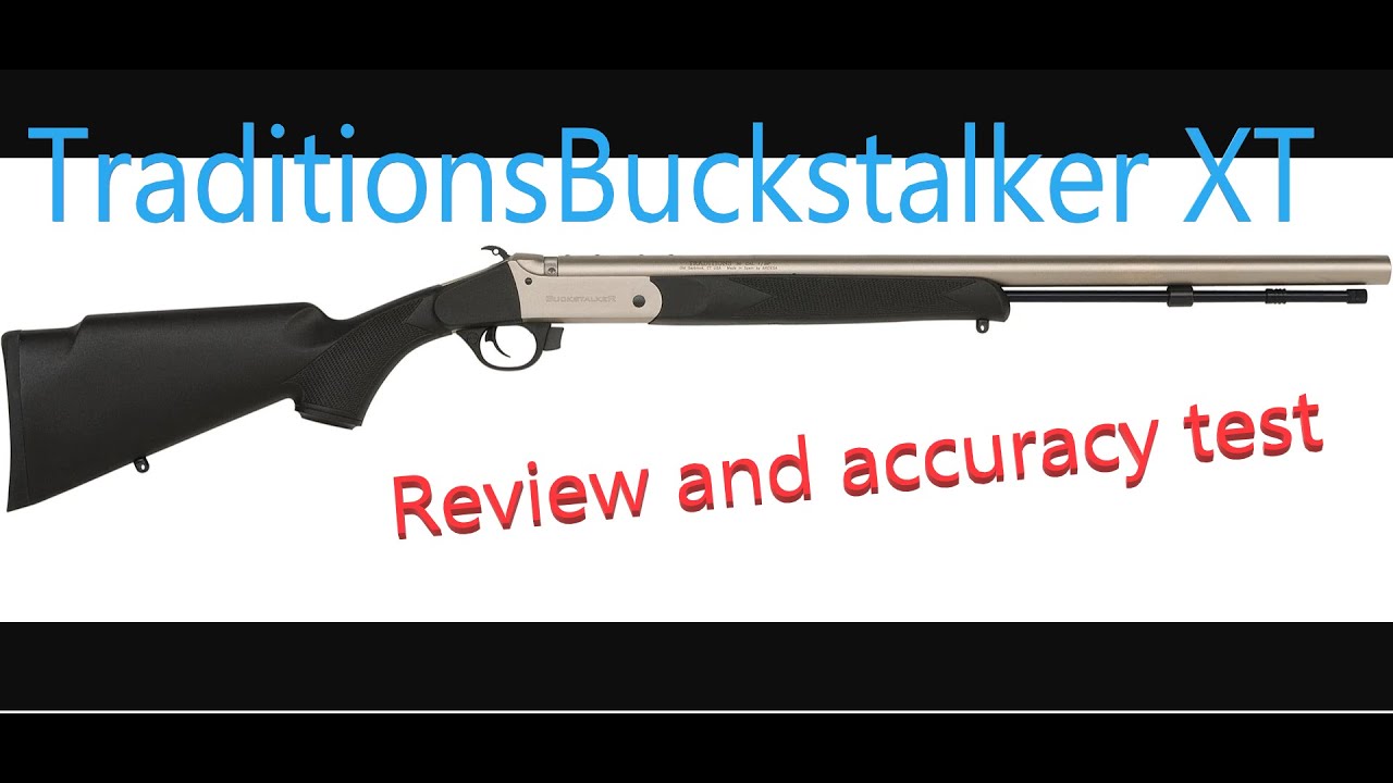Traditions Buckstalker XT(walmart $206) Muzzloader review and accuracy testing with blackhorn 209