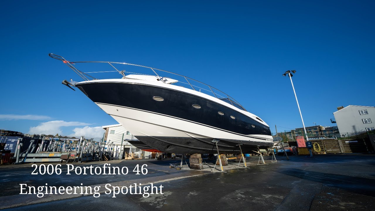 SETAG Yachts | Sunseeker Portofino 46  Engineering Focus