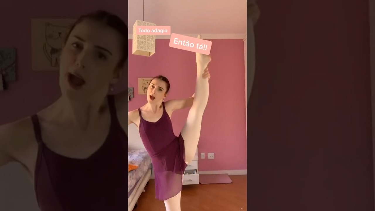 A perna chega a tremer 😭 