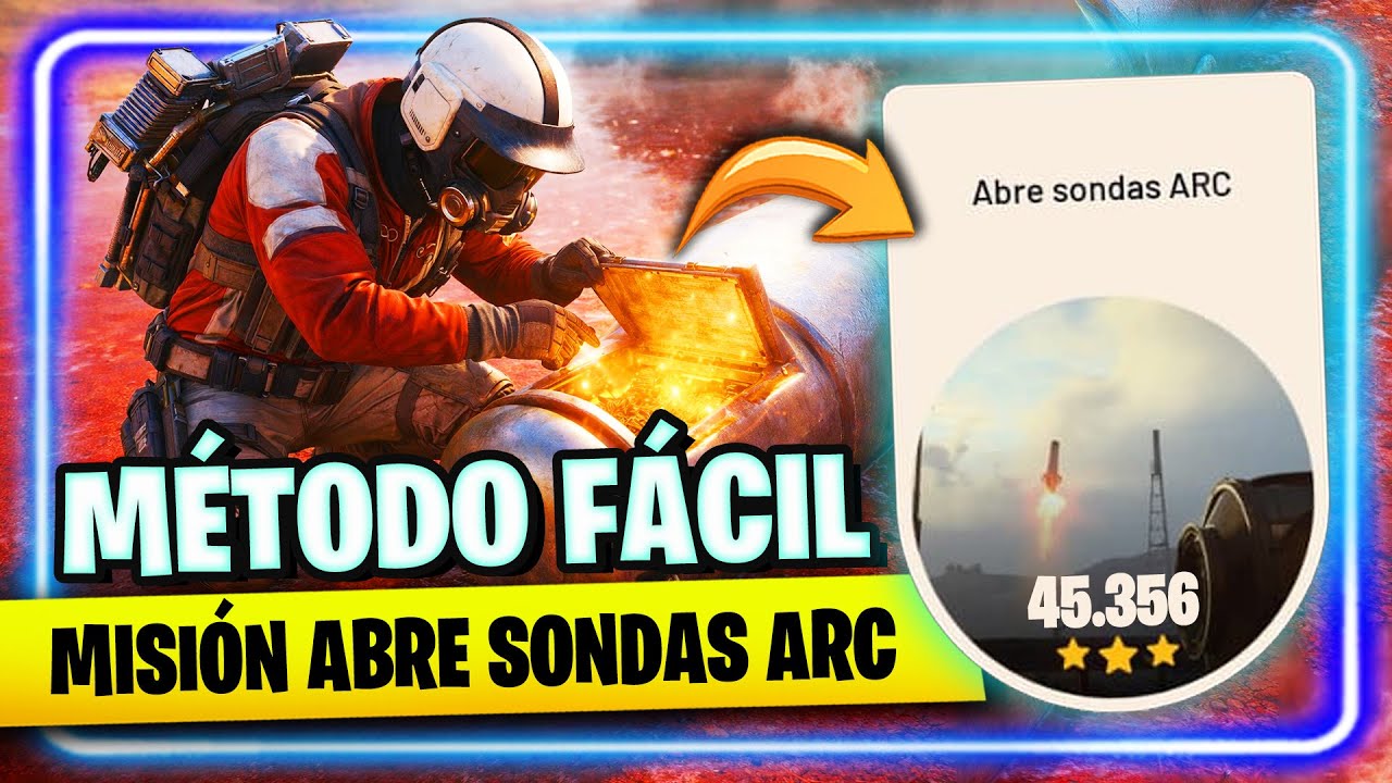 Consigue +45K SONDAS ARC F&Aacute;CIL 🔍 SPOT y M&eacute;todo PRO | ARC Raiders Prueba Semanal