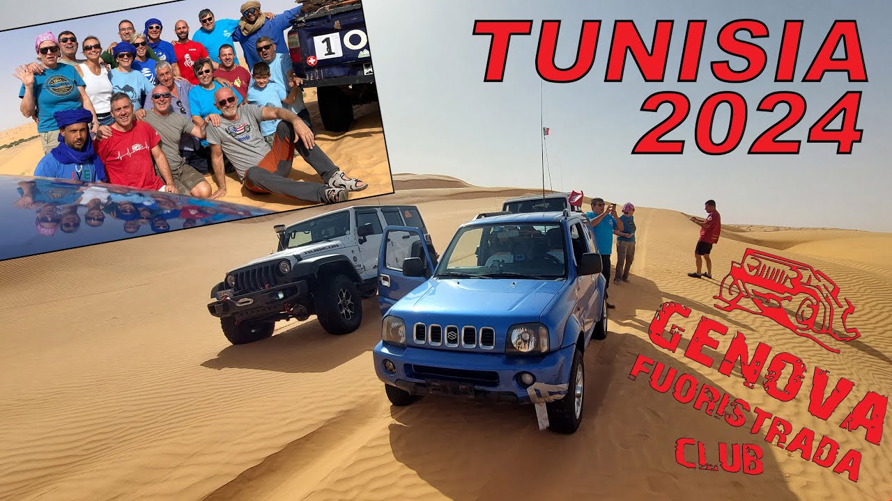 Genova Fuoristrada Club - Overlanding - Deserto del Sahara - Tunisia 2024 - 4K