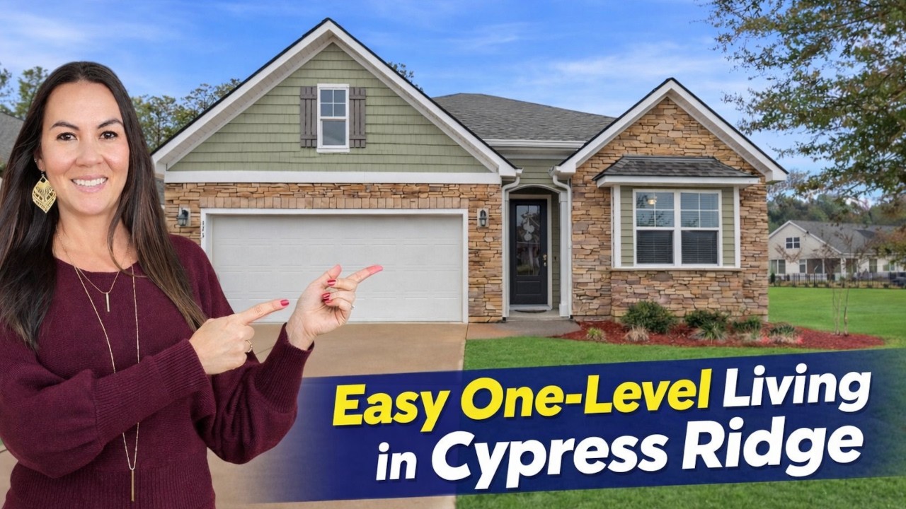 Private One-Level Living in Gated Cypress Ridge | Bluffton, SC Home Tour