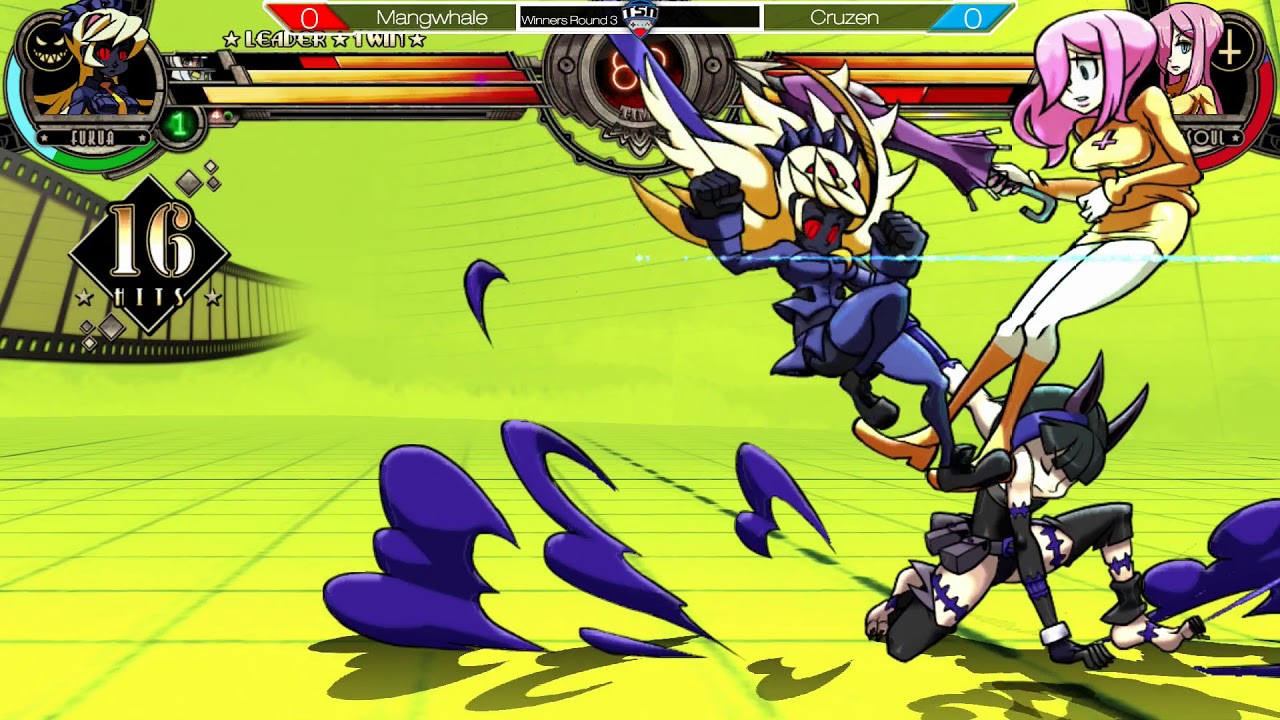 San Japan 2018 Skullgirls - Mangwhale vs. Cruzen - WR3