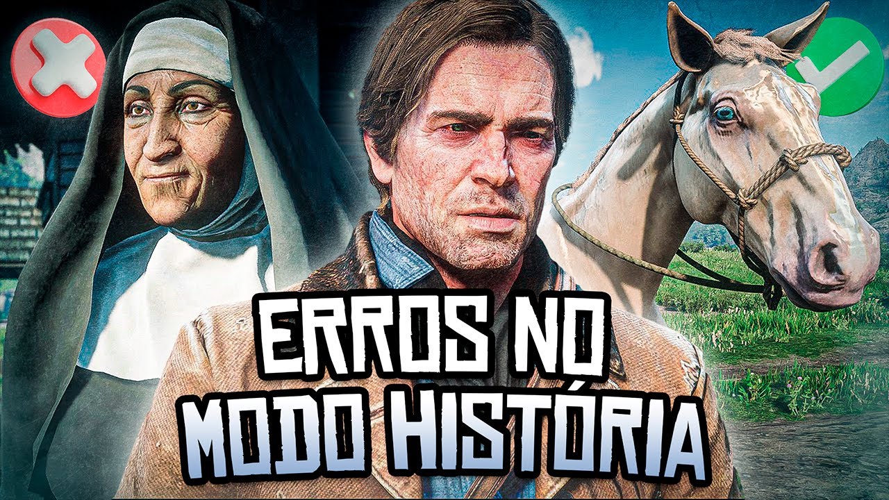4 ARREPENDIMENTOS DA PRIMEIRA VEZ QUE ZEREI O RED DEAD REDEMPTION 2!