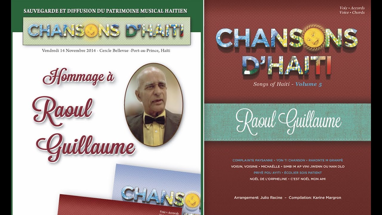 Raoul Guillaume et Chansons d'Haiti
