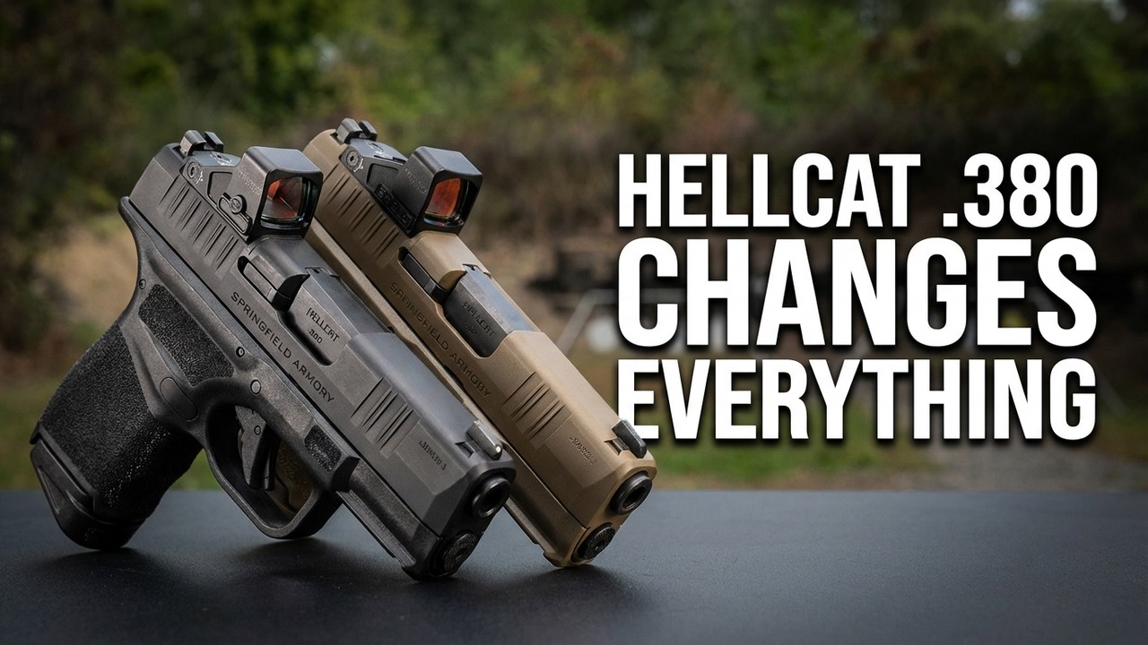 НОВЫЙ Springfield HELLCAT .380 «В чём его отличие» — TheFirearmGuy