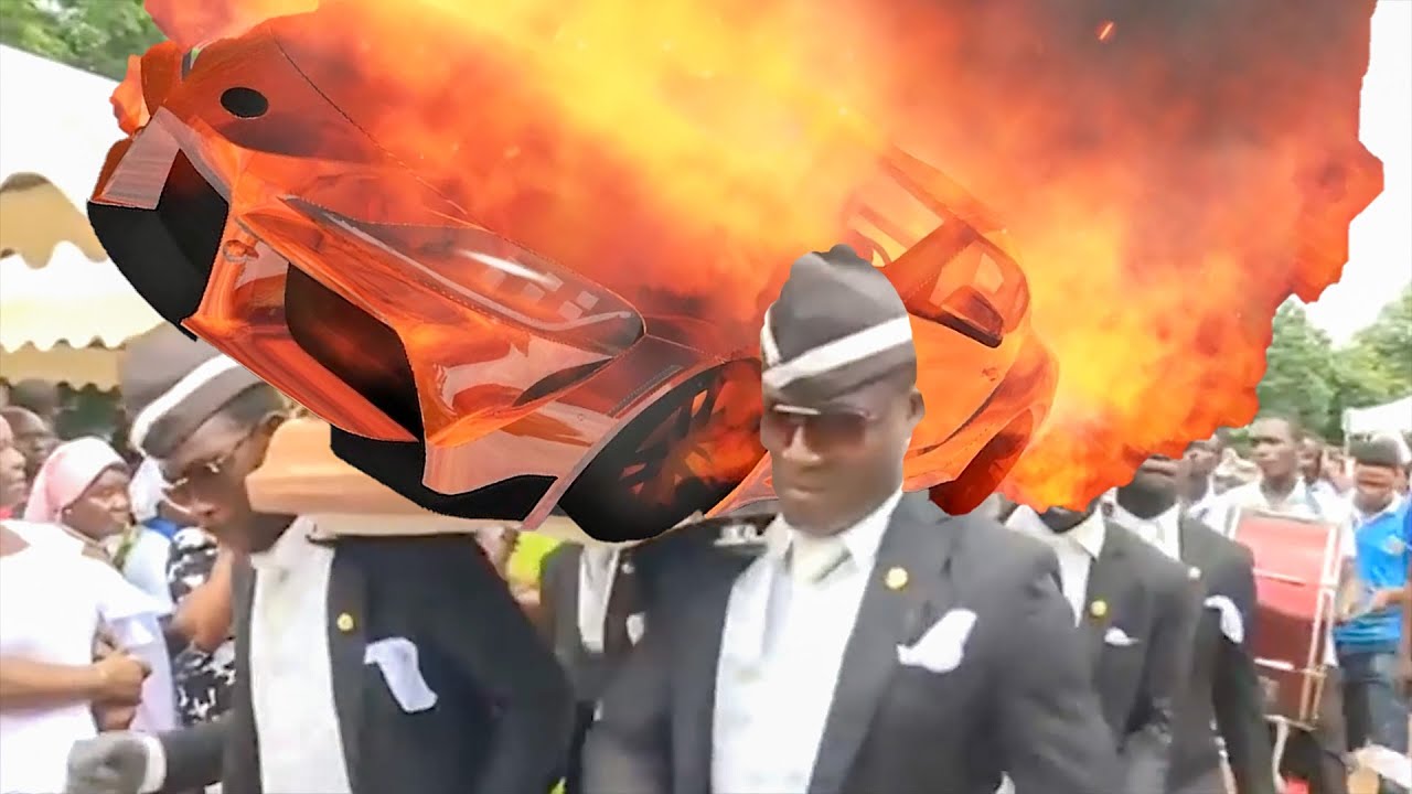 Dance coffin MEME compilation funeral Jump #8 Astronomia song BeamNG Drive