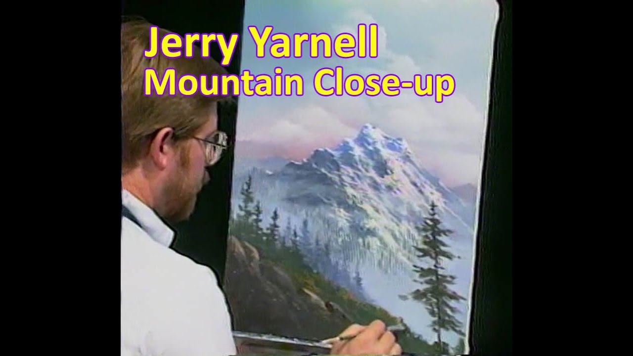 Acrylic Mountain Masterclass: Snow-Capped Mountains, Dramatic Sky, Fog & Clouds | Jerry Yarnell
