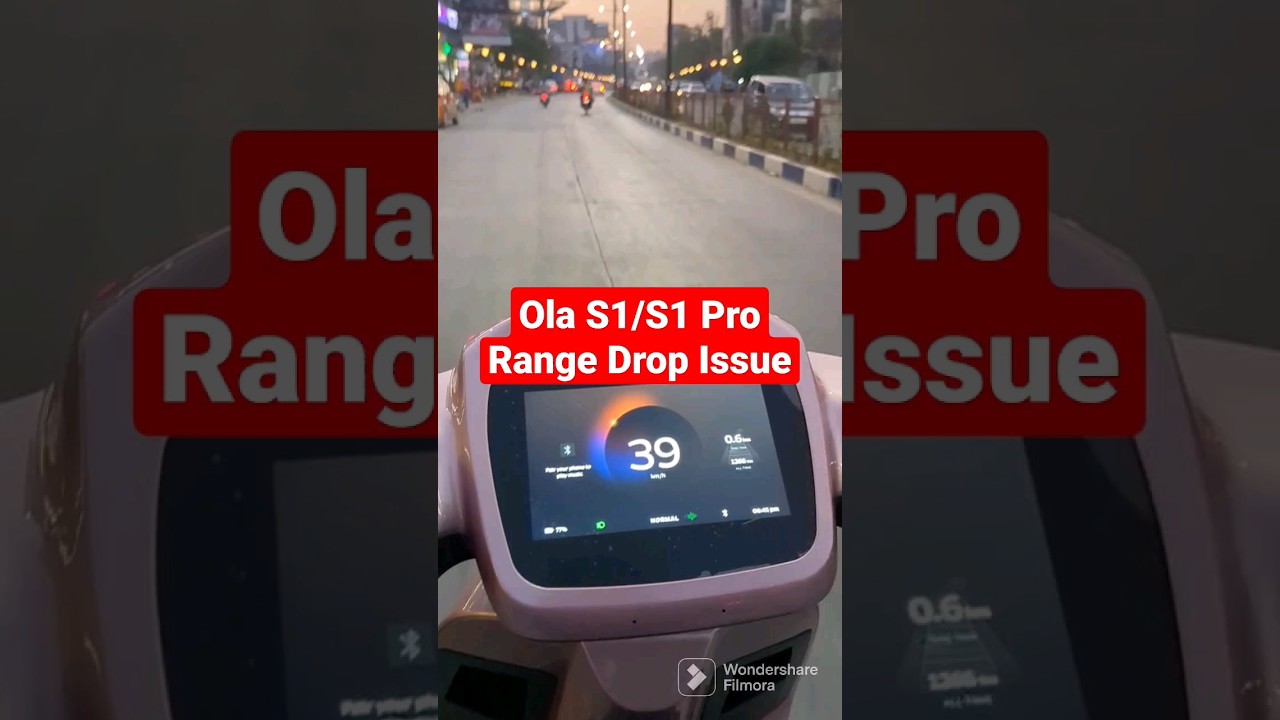 OMG😭 OLA S1 Range Drop Issue | OLA S1/S1 Pro Range kam de rahi hai #shorts #shortvideo #viral
