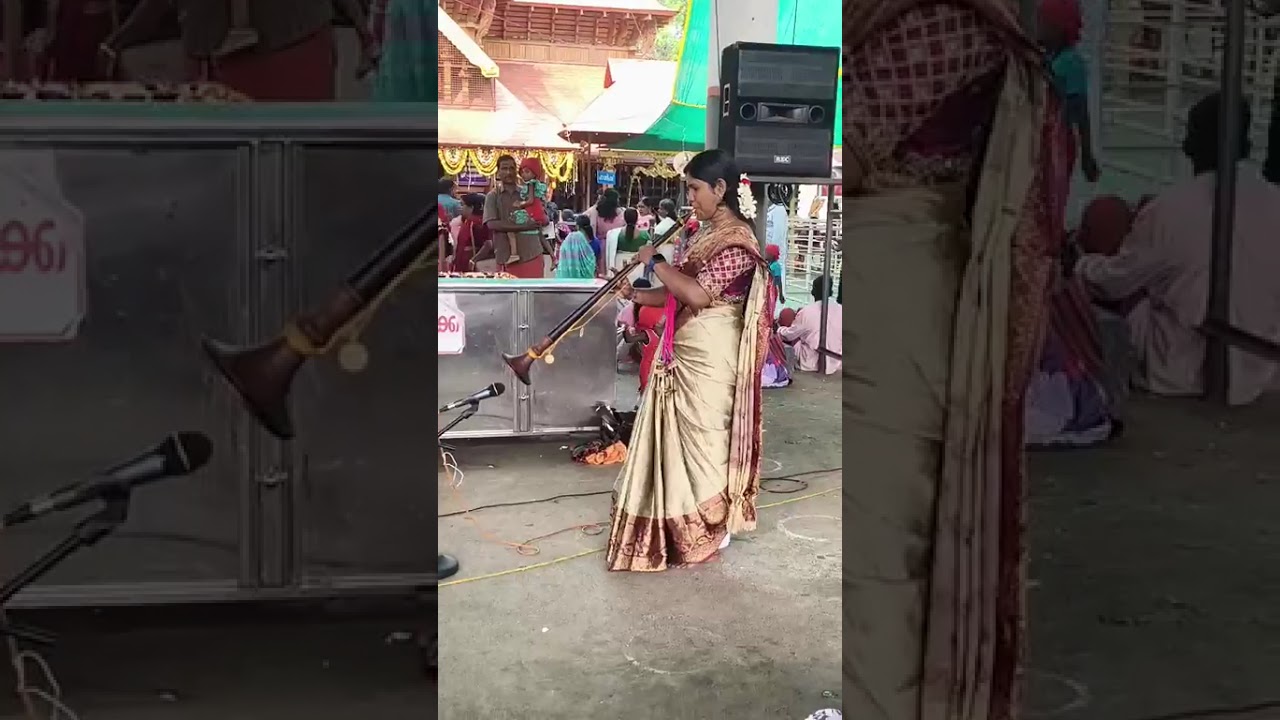 നാദസ്വര കച്ചേരി by  ശ്രീമതി RLV ചിന്നു  NADASWARAM മദഗജമുഖനെ...