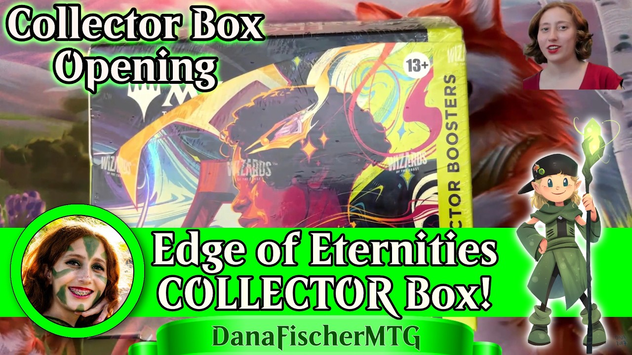 Magic MTG - Edge of Eternities EOE Collector Booster Box Opening! You won't believe what's in here!