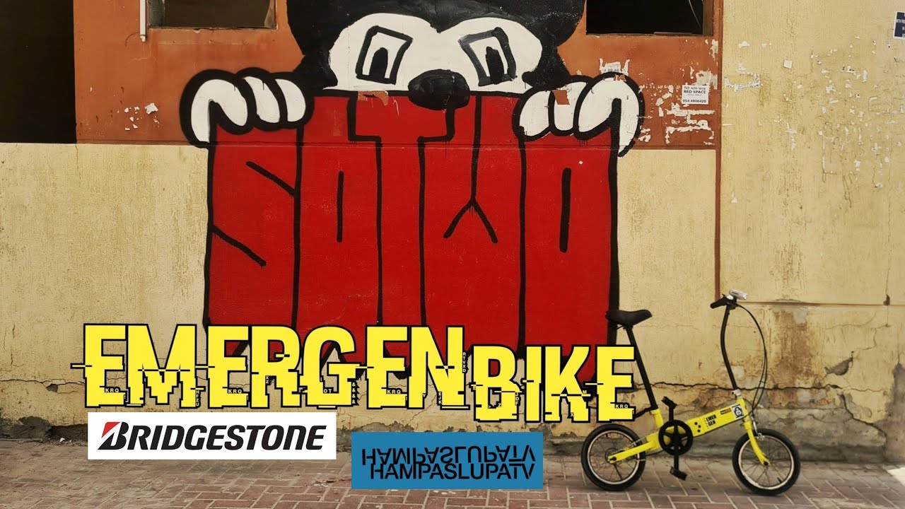 BRIDGESTONE EMERGEN BIKE ( VINTAGE EMERGENCY SEARCH AND RESCUE BIKE )