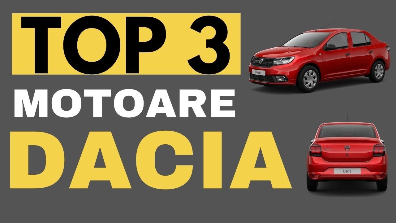 TOP 3 cele mai bune MOTOARE de pe noile modele DACIA