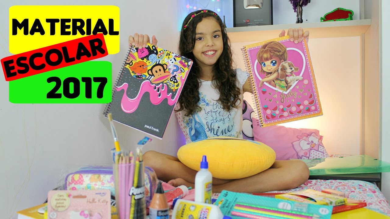 MEU MATERIAL ESCOLAR 2017  Eloah