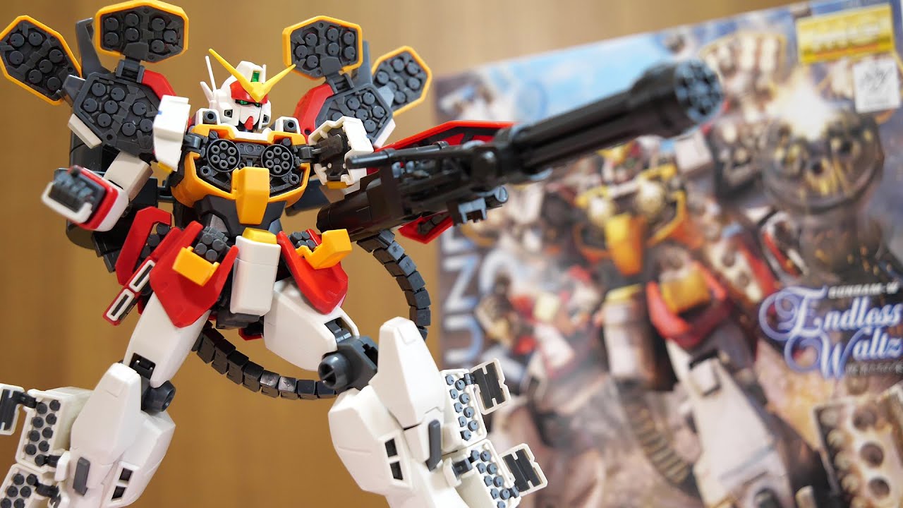 全弾発射のギミック満載！ガンプラ MG 1/100 XXXG-01H ガンダムヘビーアームズ EW版 レビュー【新機動戦記ガンダムW Endless Waltz】