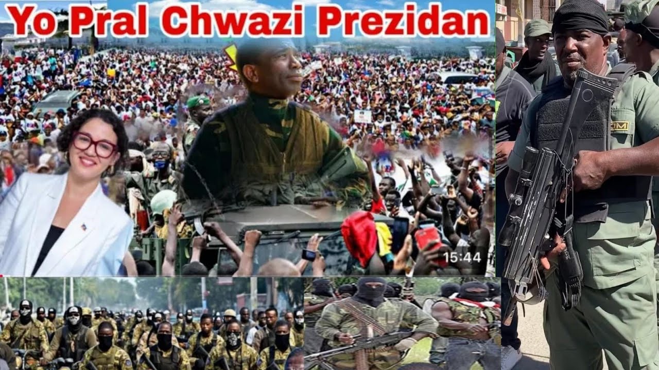 15 FEV GUY PHILIPPE HAITI GUY PHILIPPE ARAB LA REVOLISYON PÈP LA EKLATE,YON FOUL SÒLDA MILITÈ DESIDE