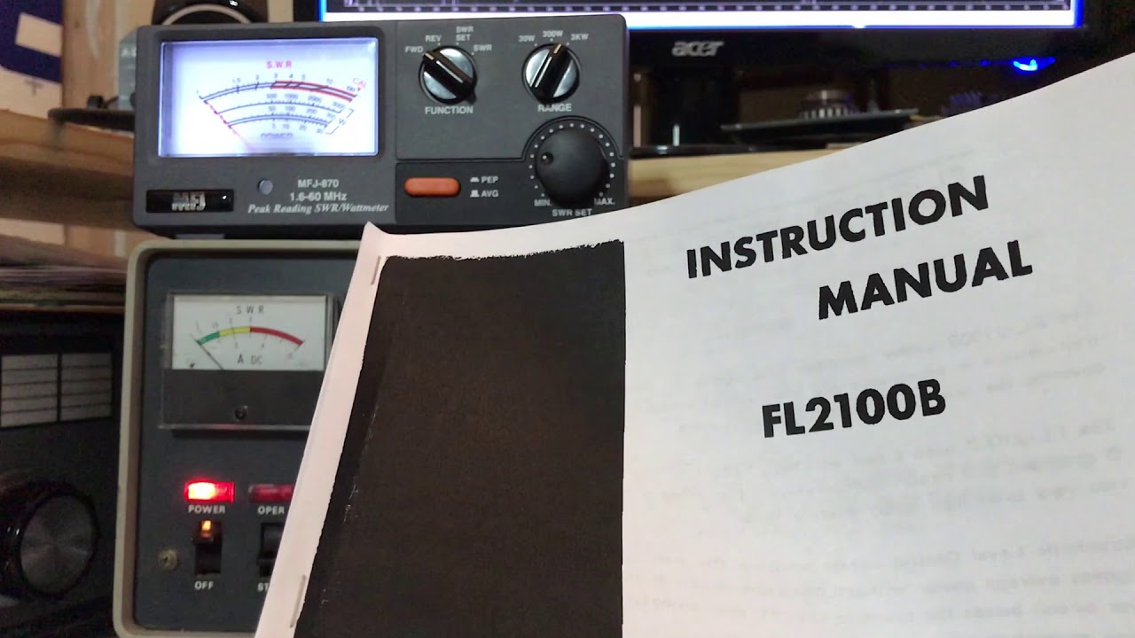 Yaesu fl-2100b tune up