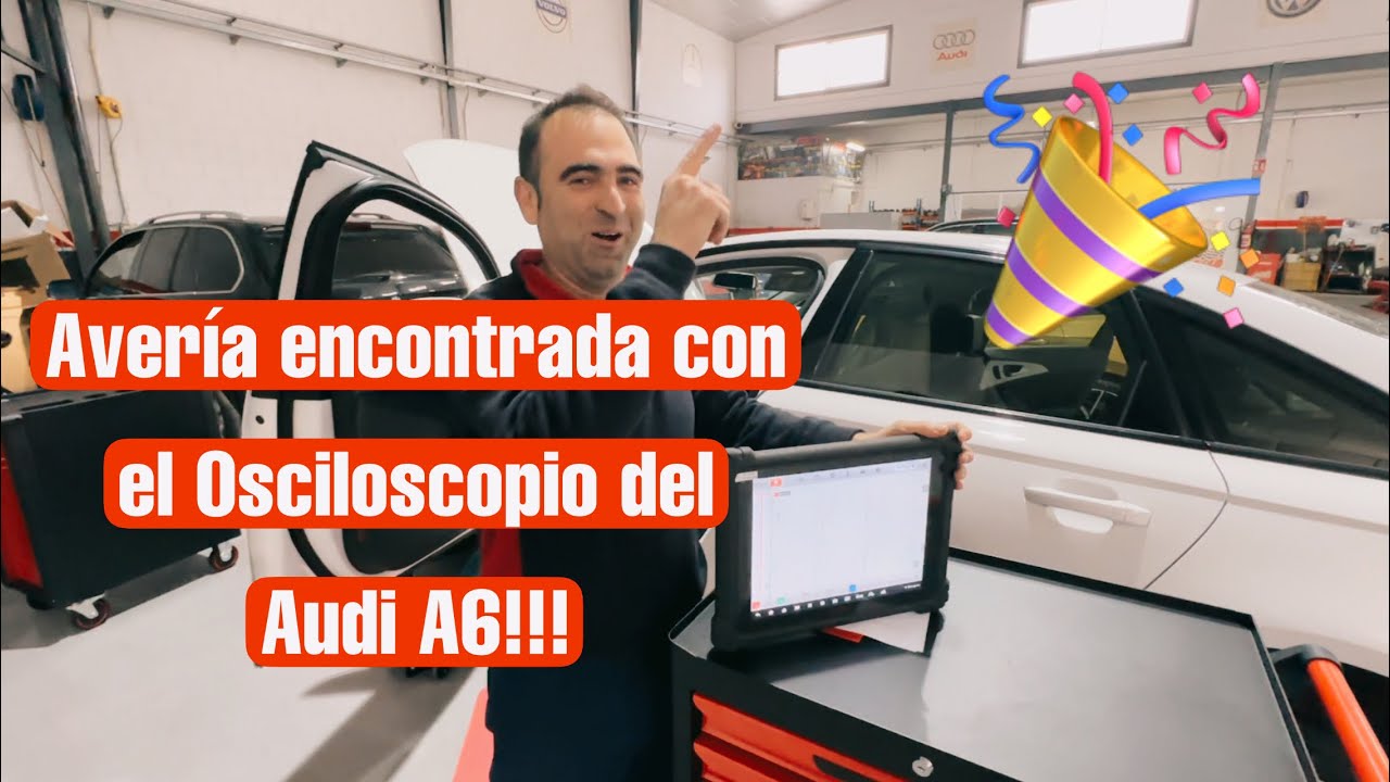 Avería encontrada con el Osciloscopio del Audi A6, problemas CAN BUS!!