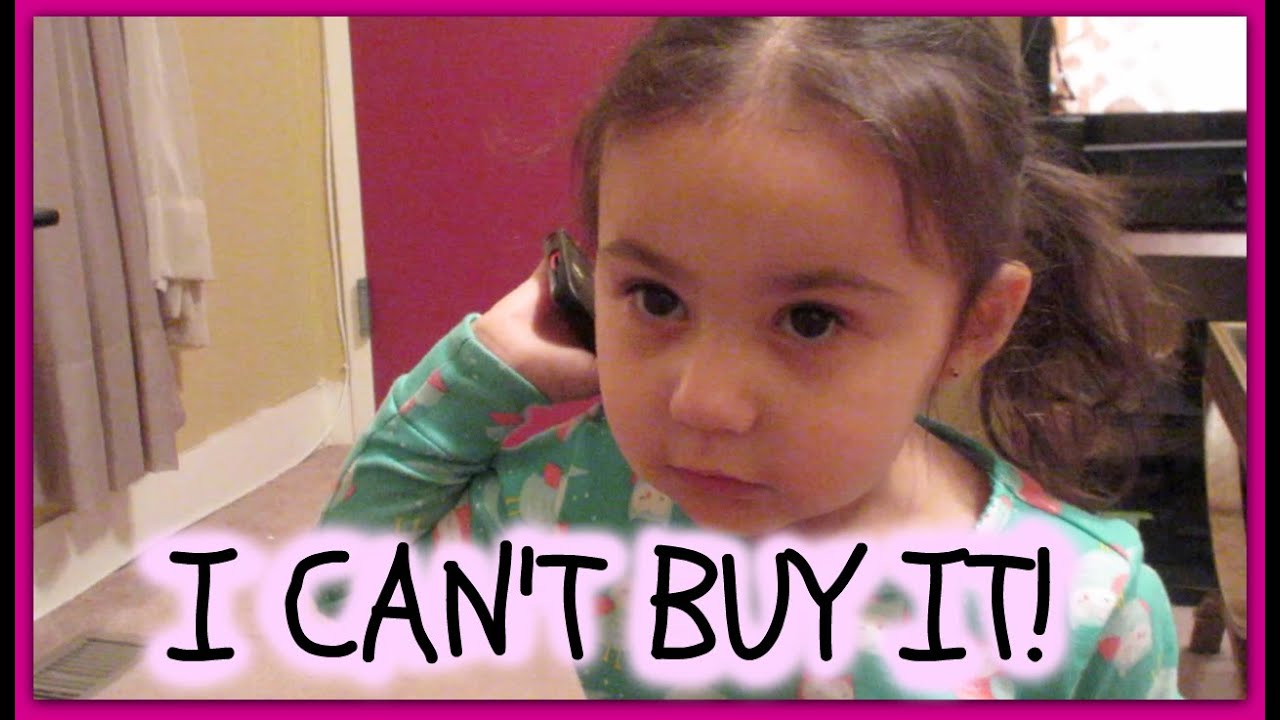 I CAN'T BUY IT!
